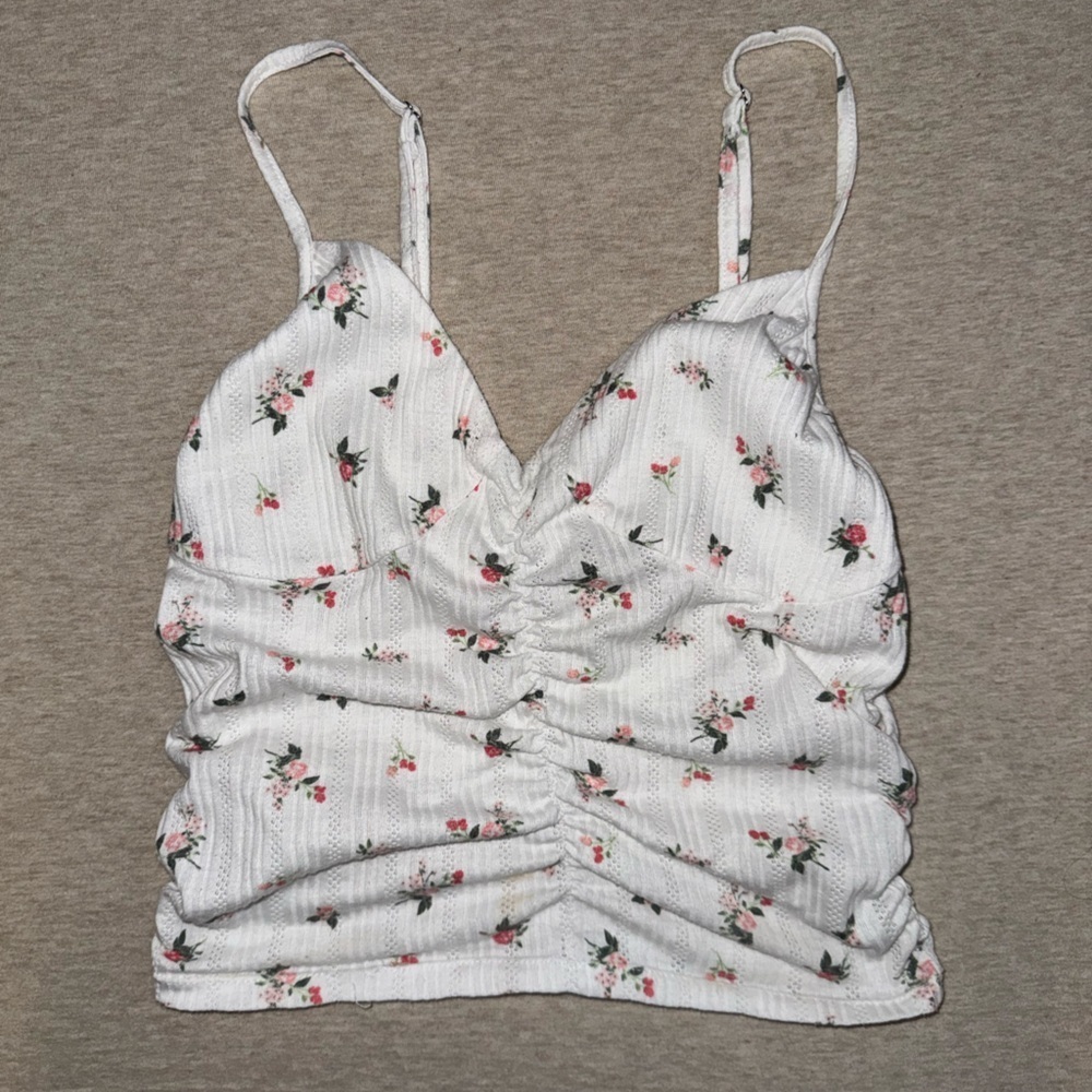 Floral Strappy Top